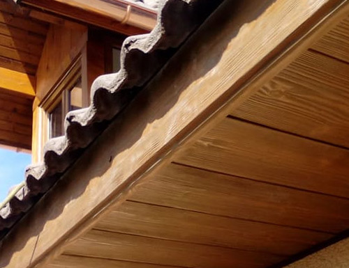 Habillage de débord de toit Moselle